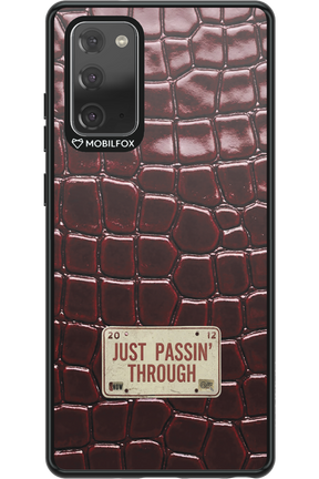 Just passin through 2.0 - Samsung Galaxy Note 20