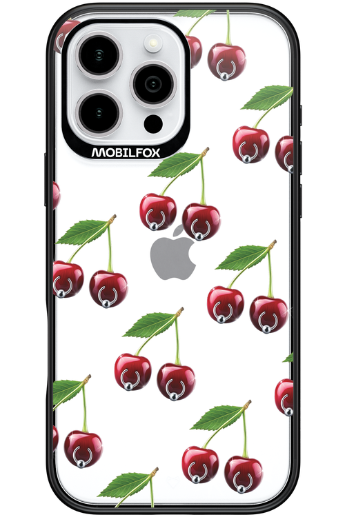 Spicy Cherries Transparent - Apple iPhone 16 Pro Max