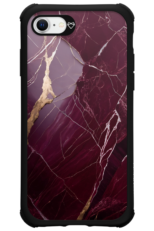 Burgundy Marble 2.0 - Apple iPhone 8