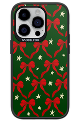 Bow & Stars (Green) - Apple iPhone 14 Pro