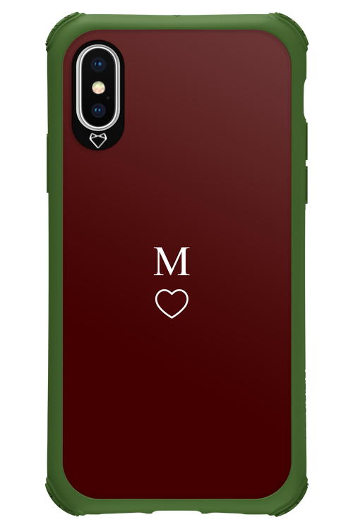 M Burgundia 2.0 - Apple iPhone X