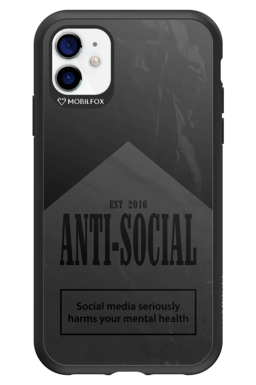 ANTI-SOCIAL (BLVCK) 2.0 - Apple iPhone 11