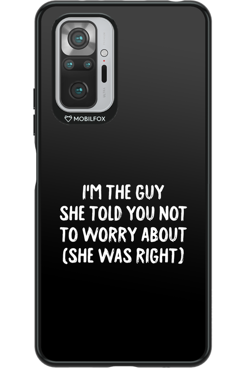 She was right 2.0 - Xiaomi Redmi Note 10S