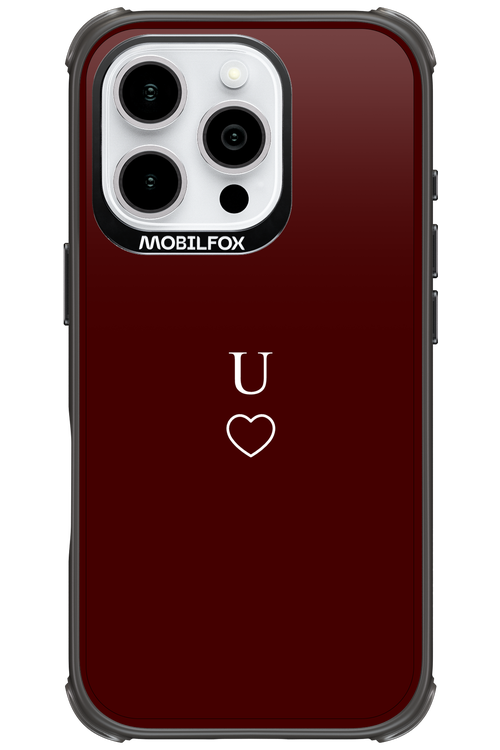 U Burgundia 2.0 - Apple iPhone 16 Pro