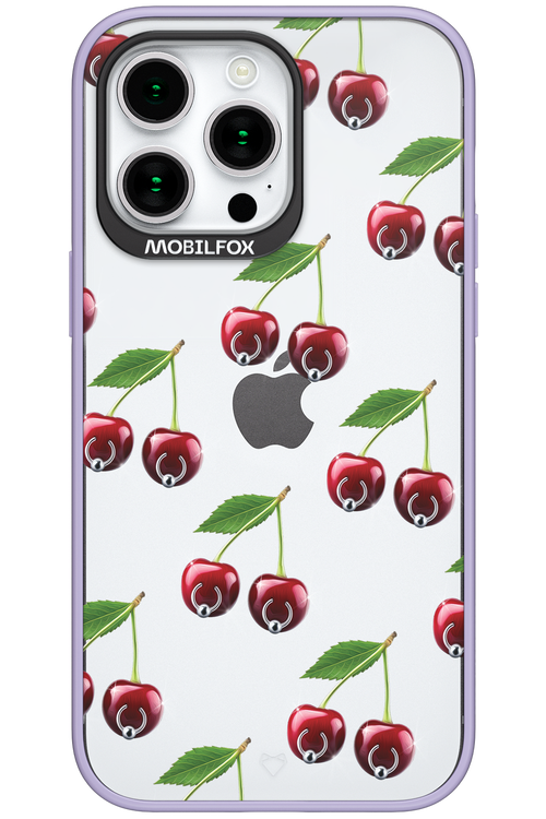 Spicy Cherries Transparent - Apple iPhone 15 Pro Max