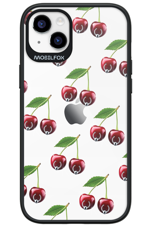 Spicy Cherries Transparent - Apple iPhone 14 Plus