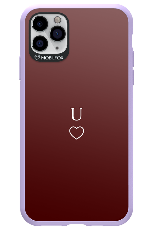 U Burgundia 2.0 - Apple iPhone 11 Pro Max