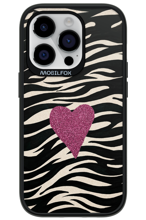 Zebra Heart 2.0 - Apple iPhone 14 Pro