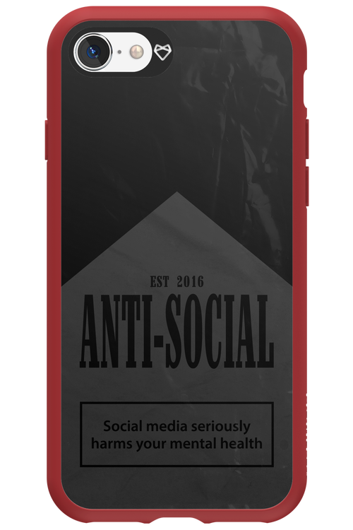 ANTI-SOCIAL (BLVCK) 2.0 - Apple iPhone SE 2020