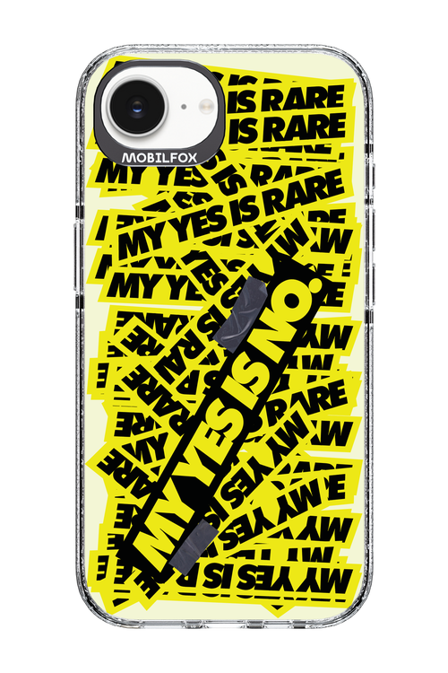 My yes is no 2.0 - Apple iPhone 16e