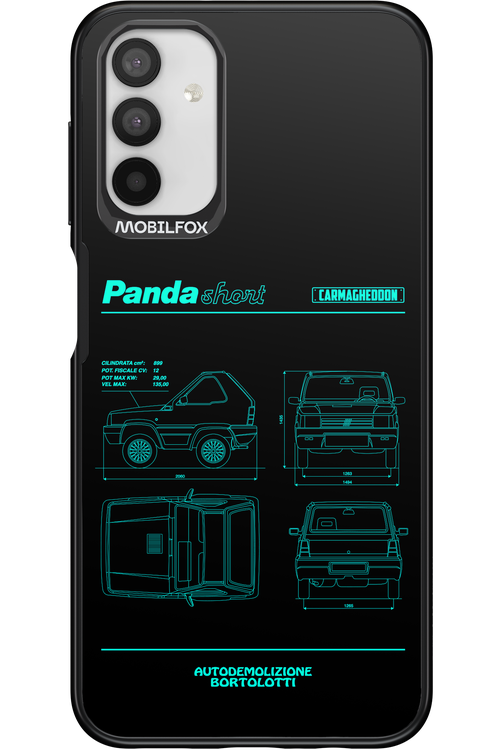 Panda Car Blue - Samsung Galaxy A04s