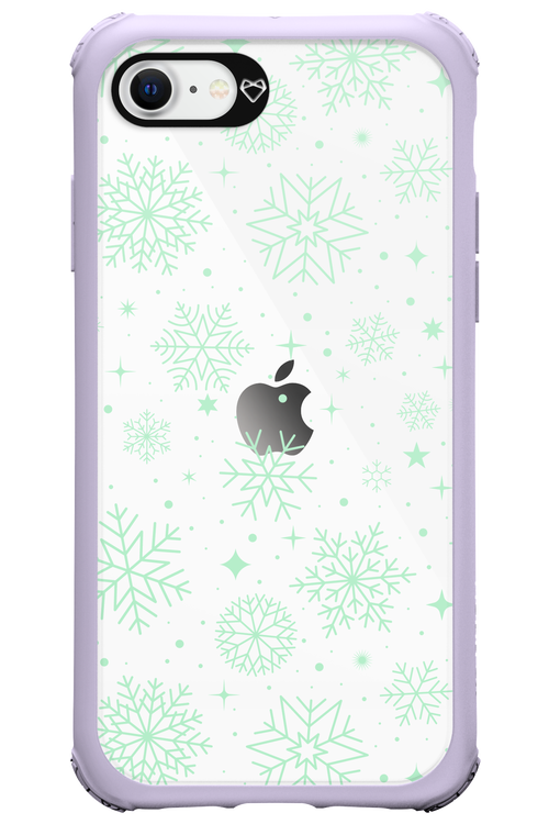 Tiffany's Snowflakes - Apple iPhone SE 2020