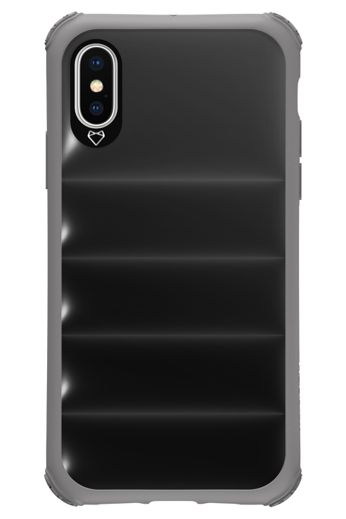 Black Puffer Case - Apple iPhone X