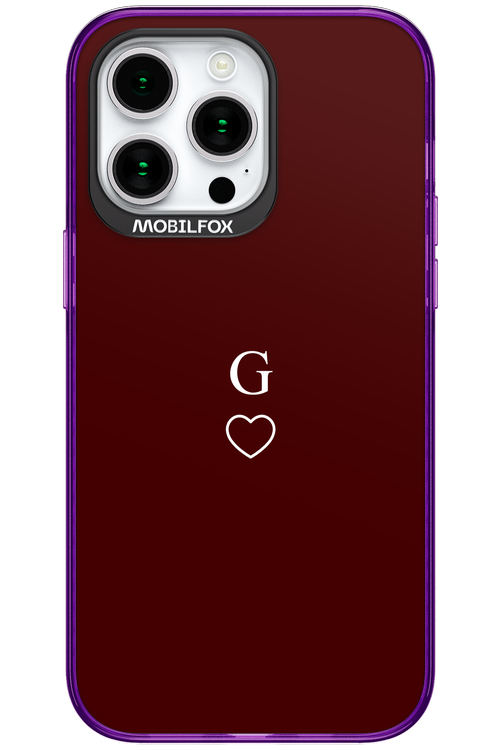 G Burgundia 2.0 - Apple iPhone 15 Pro Max