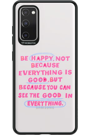 Be Happy 2.0 - Samsung Galaxy S20 FE