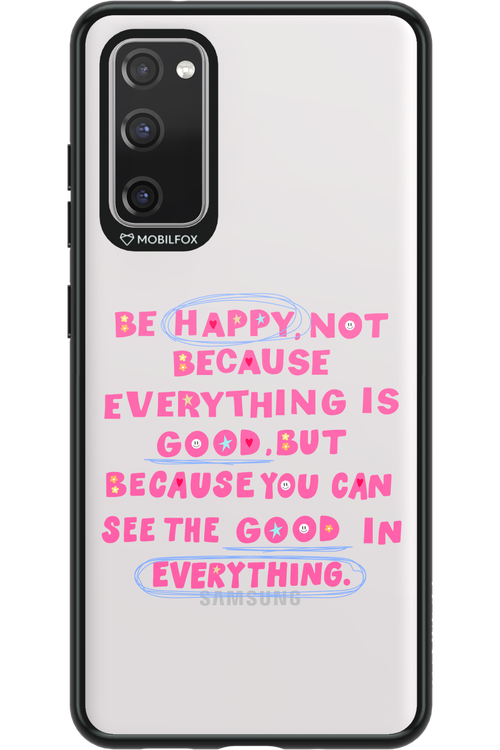 Be Happy 2.0 - Samsung Galaxy S20 FE