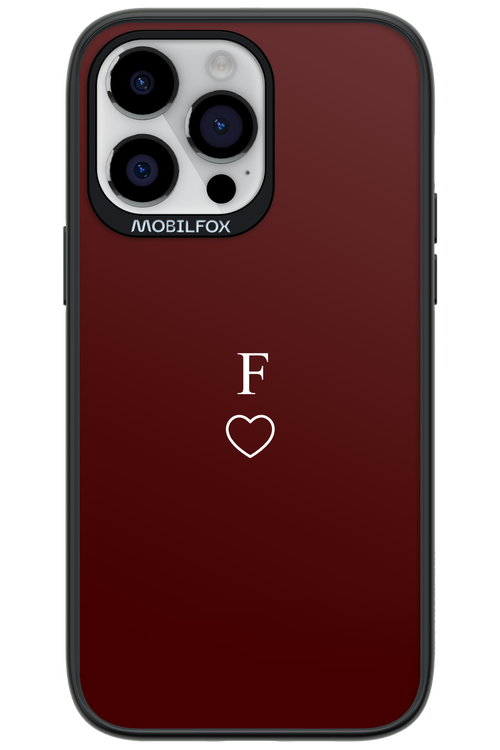 F Burgundia 2.0 - Apple iPhone 14 Pro Max