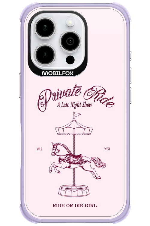 Private Ride 2.0 - Apple iPhone 16 Pro