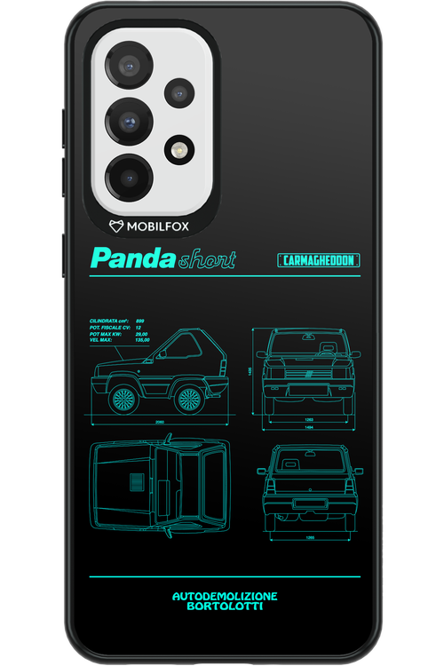 Panda Car Blue - Samsung Galaxy A33