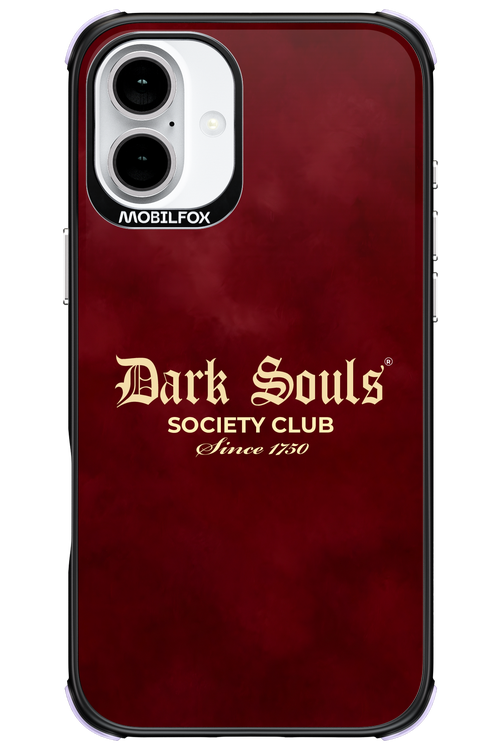 Dark Souls (Burgundy) - Apple iPhone 16 Plus