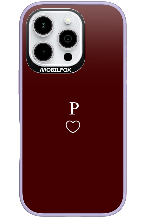 P Burgundia 2.0 - Apple iPhone 16 Pro