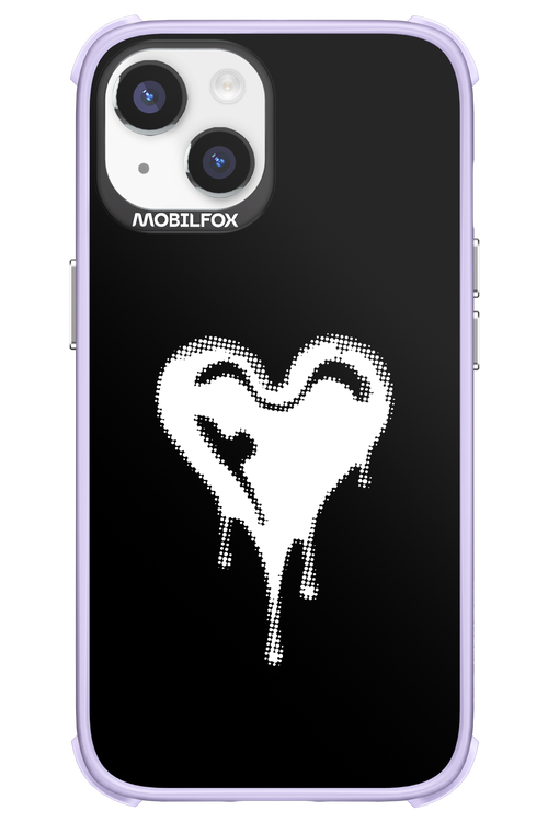 Heart Black - Apple iPhone 14