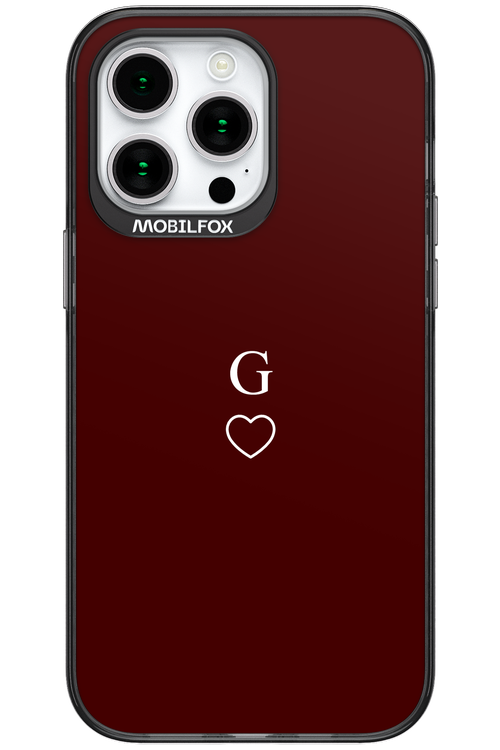 G Burgundia 2.0 - Apple iPhone 15 Pro Max