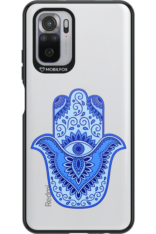 Hamsa Blue - Xiaomi Redmi Note 10