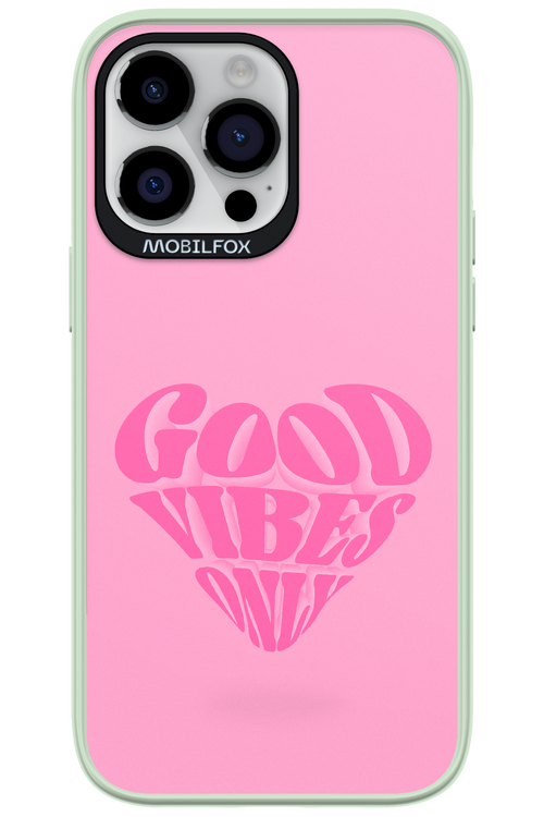 Good Vibes Heart - Apple iPhone 14 Pro Max