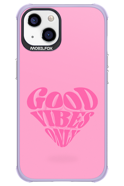 Good Vibes Heart - Apple iPhone 13