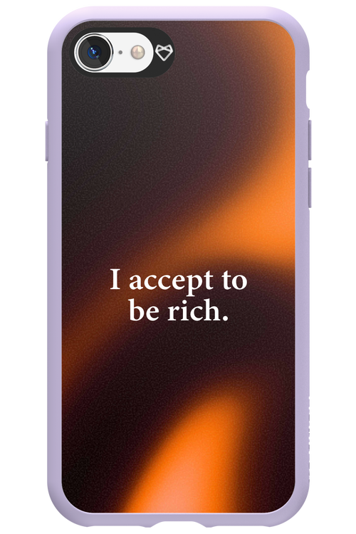 I accept to be rich - Apple iPhone SE 2022