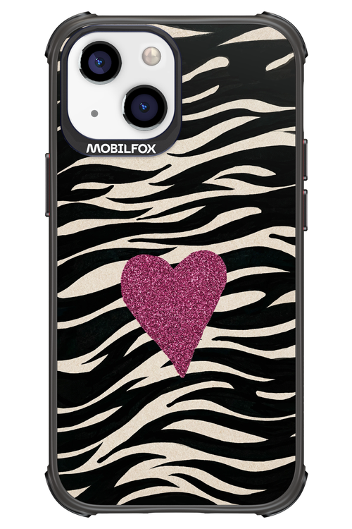 Zebra Heart 2.0 - Apple iPhone 13 Mini