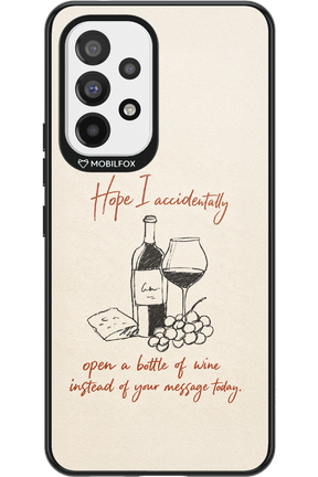 Bottle of wine 2.0 - Samsung Galaxy A53