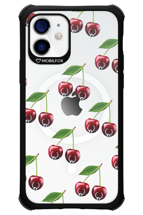 Spicy Cherries Transparent - Apple iPhone 12