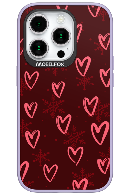 Christmas Hearts - Apple iPhone 15 Pro