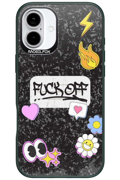 Fuck Off Case - Apple iPhone 16 Plus