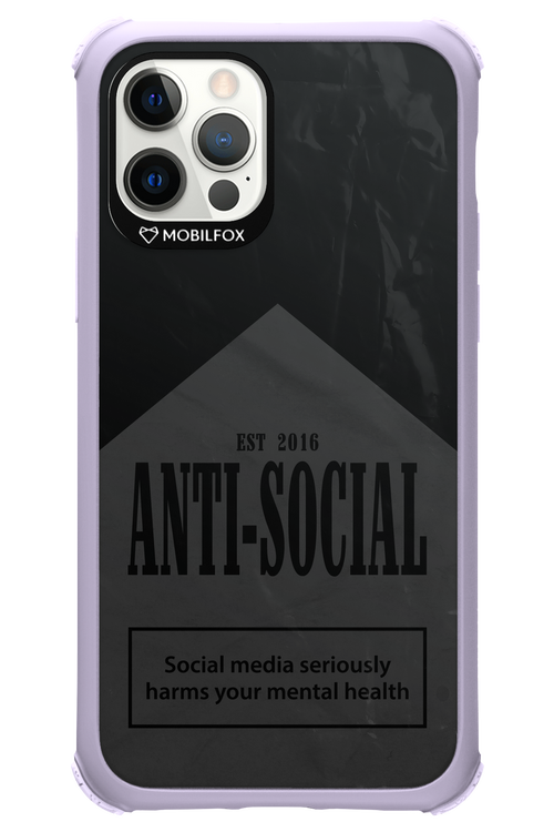 ANTI-SOCIAL (BLVCK) 2.0 - Apple iPhone 12 Pro