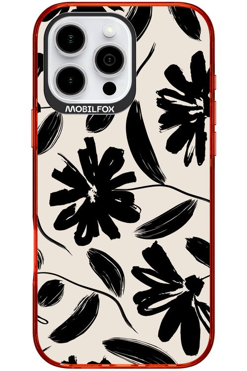 Monochrome Flowerss 2.0 - Apple iPhone 16 Pro Max