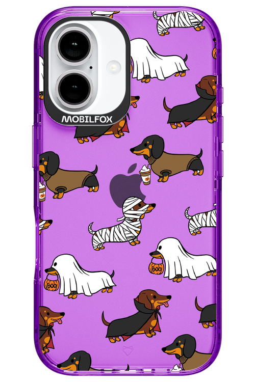 Scary Dachshund (Transparent) - Apple iPhone 16