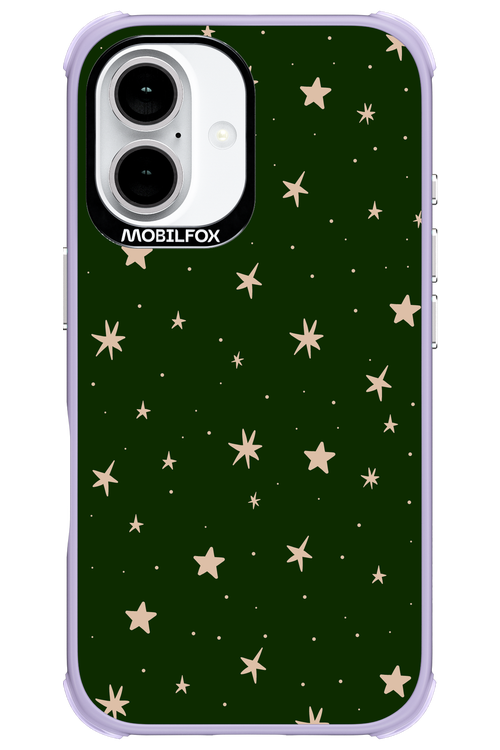Forest Green Stars - Apple iPhone 16