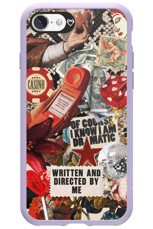 RED VINTAGE - Apple iPhone 8