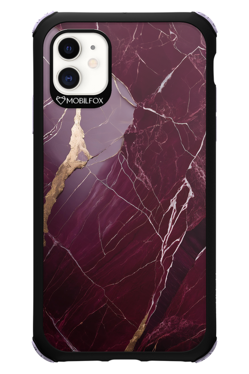 Burgundy Marble 2.0 - Apple iPhone 11