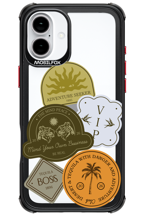 Badge Keeper - Apple iPhone 16 Plus