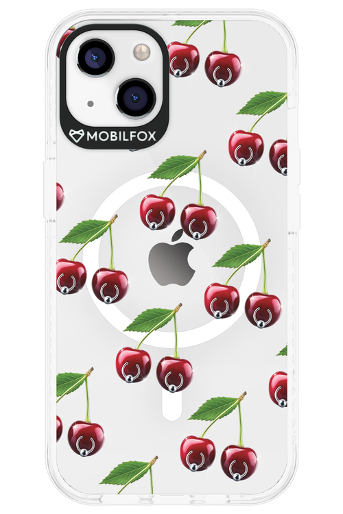 Spicy Cherries Transparent - Apple iPhone 13