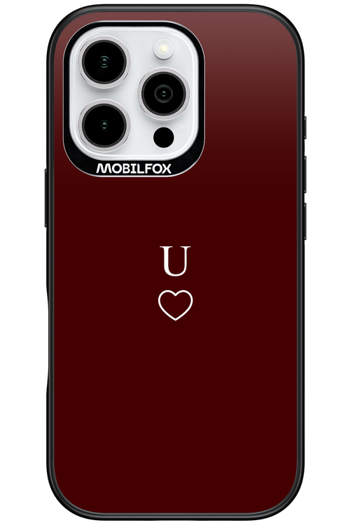U Burgundia 2.0 - Apple iPhone 16 Pro