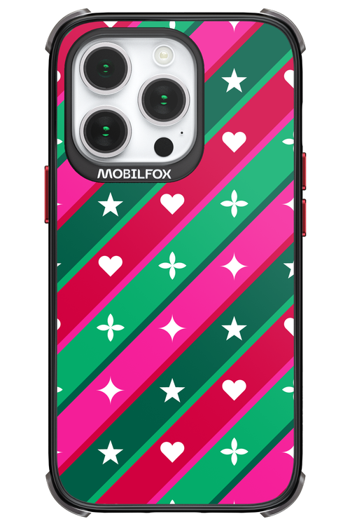 Christmas Stripes - Apple iPhone 14 Pro