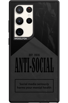 ANTI-SOCIAL (BLVCK) 2.0 - Samsung Galaxy S23 Ultra