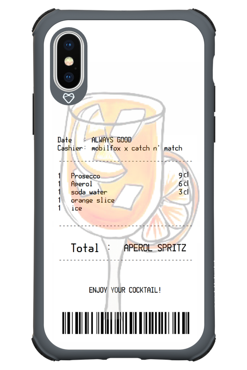 aperol spritz cocktail - Apple iPhone X