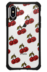 Spicey Pumpkin (Transparent) - Apple iPhone XS