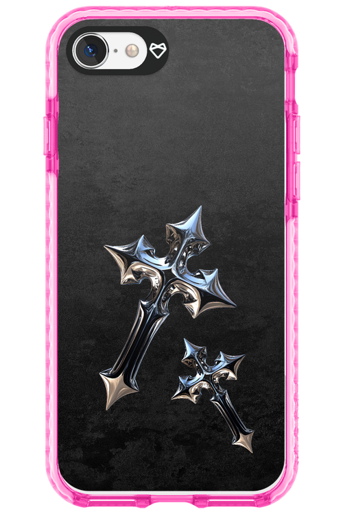Chrome Crosses 2.0 - Apple iPhone 8